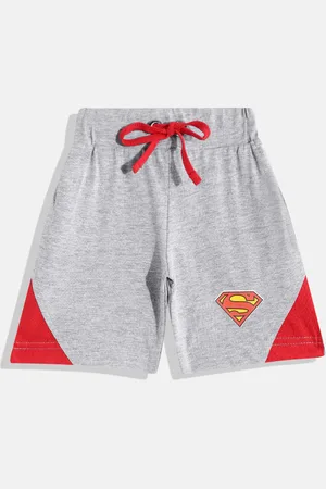 Eteenz Boys Premium Cotton Colourblocked Regular Shorts