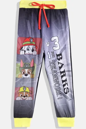 Eteenz Boys Paw Patrol Print Pure Cotton Joggers