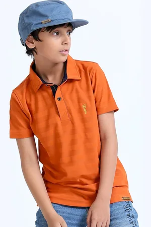 STELLERS Boys Polo Collar T-shirt