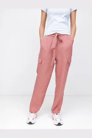 DressBerry Neo Vintage Paperbag Tapered Cargo Pants