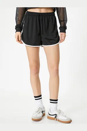 Koton Women Mid-Rise Sports Shorts