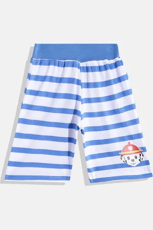 Eteenz Boys Premium Cotton Striped Regular Shorts