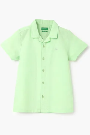 Benetton Boys Opaque Casual Shirt