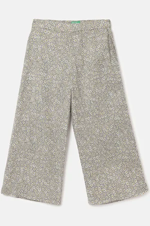 Benetton Girls Floral Printed Parallel Trouser