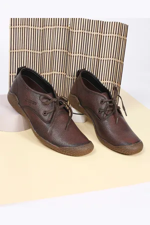Buckaroo Men Otilio Textured Leather Derbys
