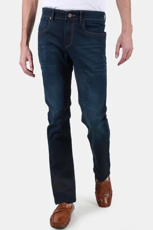 Duke Men Slim Fit Light Fade Clean Look Stretchable Jeans