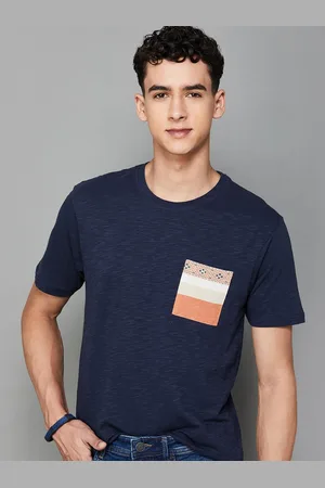 Lifestyle Round Neck Cotton Slim Fit T-shirt