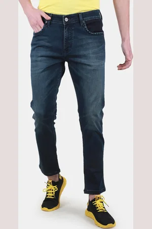 Duke Men Clean Look Mid-Rise Slim Fit Light Fade Stretchable Jeans