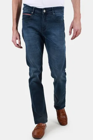 Duke Men Slim Fit Light Fade Clean Look Stretchable Jeans
