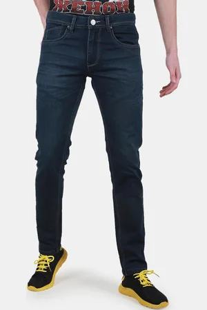 Duke Men Clean Look Mid-Rise Slim Fit Stretchable Jeans