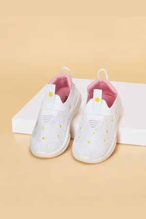 Pantaloons Girls Textured Slip-On Sneakers