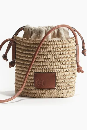 H&M Straw Bucket Bag