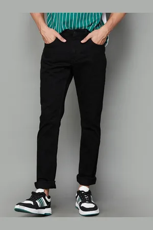 Lifestyle Men Skinny Fit Mid-Rise Clean Look Cotton Jeans
