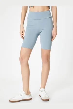 Koton Women High-Rise Above Knee-Length Tights