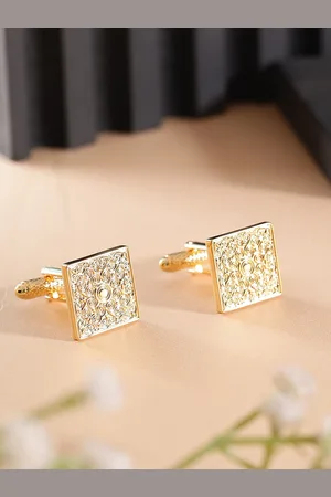 Alvaro Castagnino Textured Square Cufflinks
