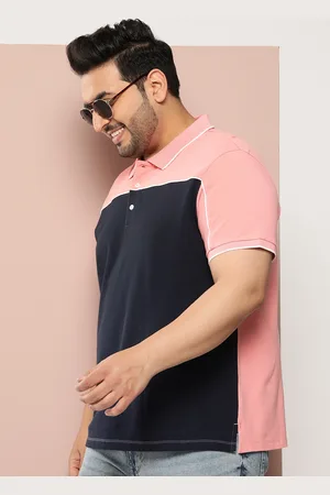 Sztori Men Colourblocked Polo Collar Bio Finish Pure Cotton Golf T-shirt