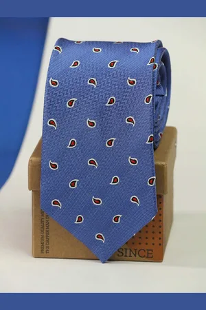 Tossido Men Woven Design Broad Tie