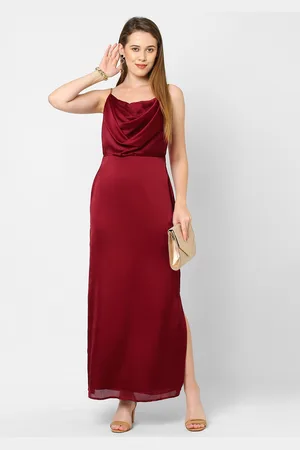 MISH Women Shoulder Straps Maxi Dress