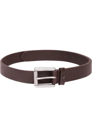 Van Heusen Men Textured Leather Belt