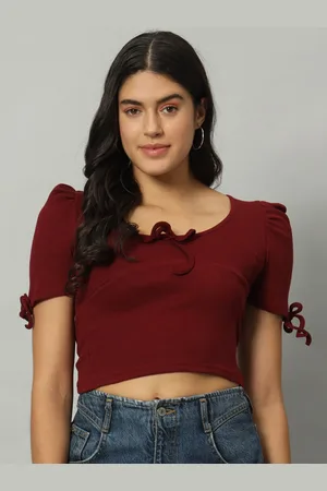 Chemistry Short Sleeves Crop Top