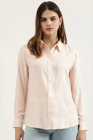 Benetton Women Opaque Printed Casual Shirt