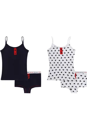 BodyCare Girls Assorted Set Of 2 Top with Shorts