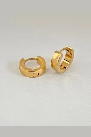 Krelin Stainless Steel Hoop Earrings
