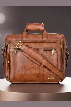Lorem Textured Messenger Bag