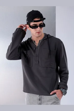 The Indian Garage Co Hooded Long Sleeves Casual Shirt