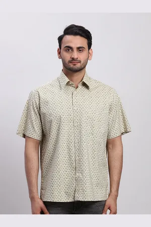 ColorPlus Men Floral Opaque Printed Casual Shirt