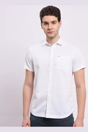 Lee Men Slim Fit Opaque Casual Shirt