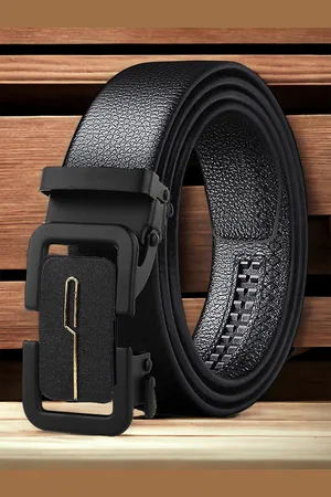 ZORO Men Textured Formal Belt