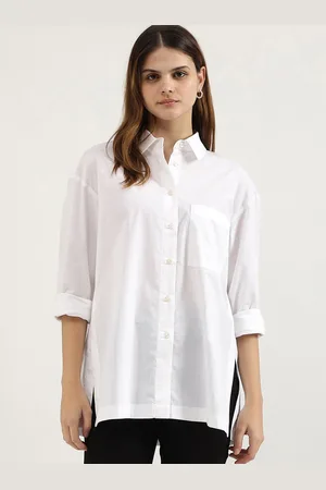 Benetton Women Opaque Casual Shirt