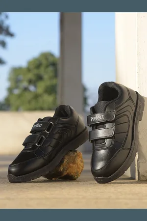 Liberty Kids SCHOOLFUN Solid Velcro Uniform School Shoes