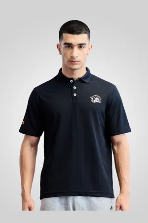 BOLDFIT Polo Collar Short Sleeves Cotton T-shirt