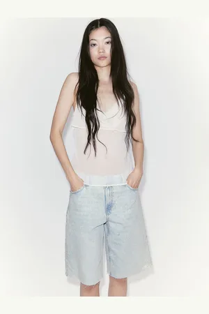 H&M Women Bermuda Regular Denim Shorts