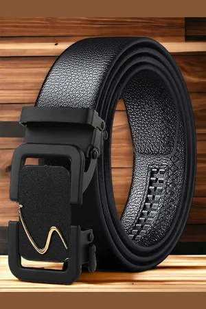 ZORO Men Textured Formal Belt