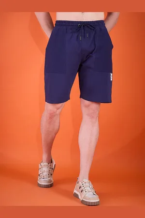 EDRIO Men Mid-Rise Cotton Shorts