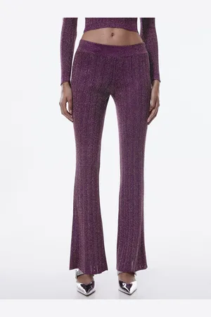 MANGO Women Flared Fit Trousers