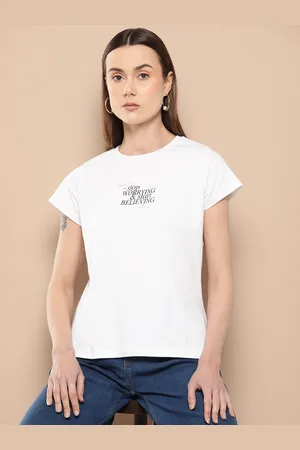 Chemistry Women Typography Printed T-shirt