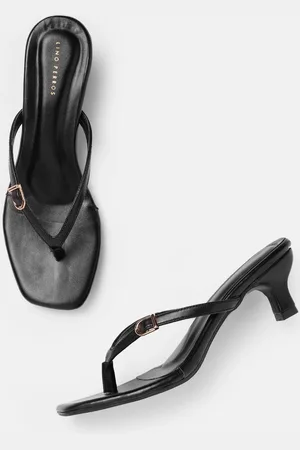 Lino Perros Kitten Heels with Buckles