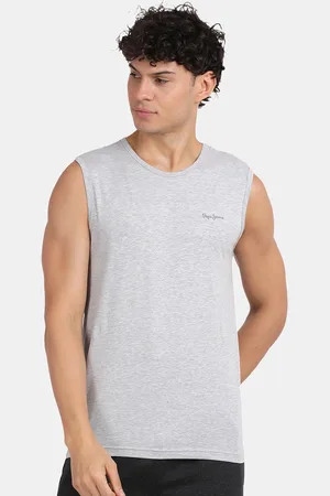 Pepe Jeans Sleeveless Cotton Lounge Tank Tshirt