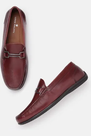 Louis Philippe Men Leather Formal Loafers