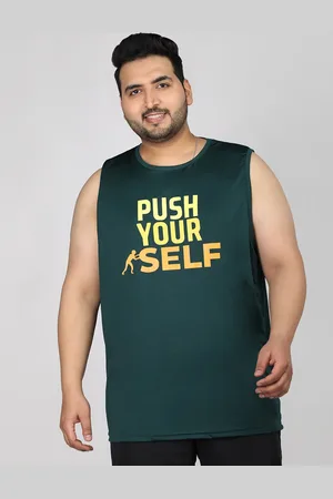 CHKOKKO Typography Printed Training or Gym Sports T-shirt