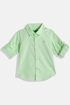 Benetton Boys Casual Pure Cotton Shirt