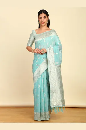 Soch Woven Design Tussar Zari Saree
