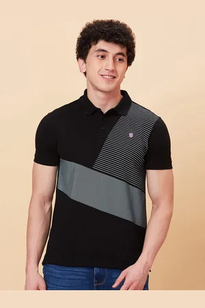 Being Human Colourblocked Polo Collar T-shirt