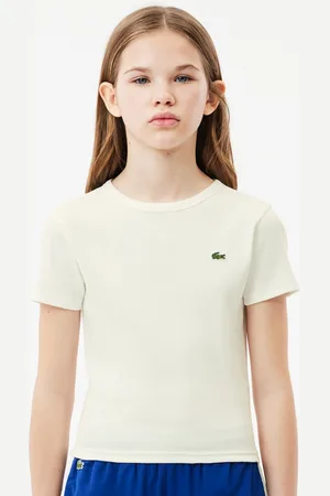 Lacoste Kids Round Neck Cotton T-shirt