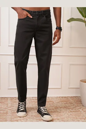 LocoMotive Premium Men Mid Rise Tapered Fit Ankle Length Trousers
