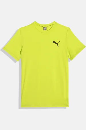 PUMA Boys Active Small Logo Knitted Outdoor Sports T-shirt